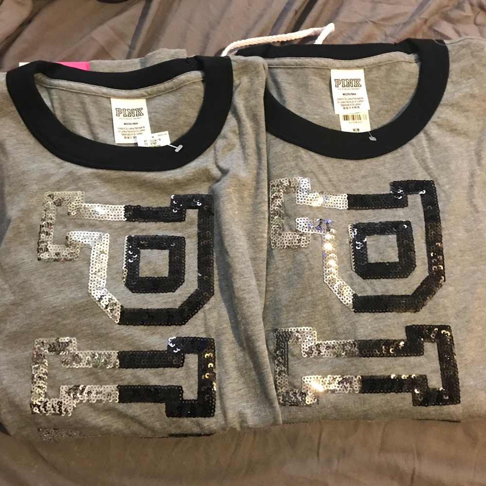 NWT Victoria’s Secret Pink BLiNG Shirts